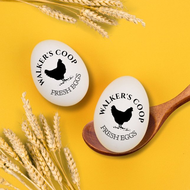 Sello de Huevos Personalizado Clásico Vintage (Subido por el creador)