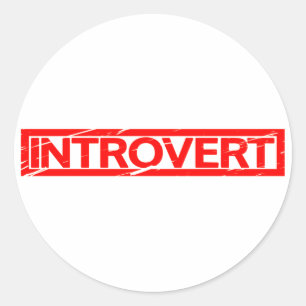 Sello de introvertido