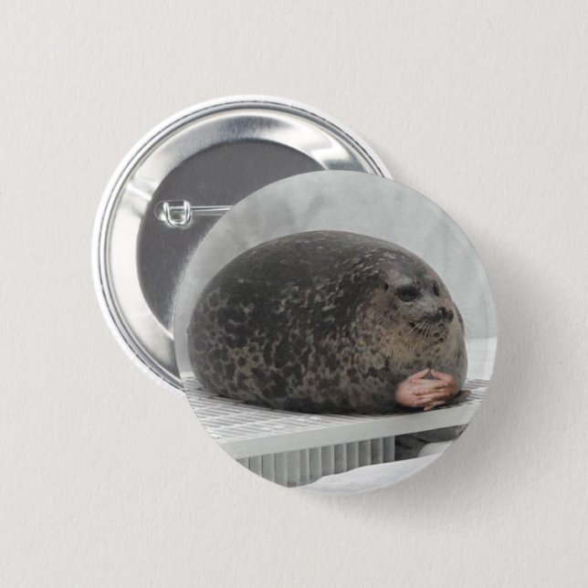 Sello de juzgado de botón de anclaje (Anverso y reverso)