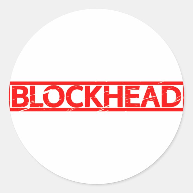 Sello de la cabeza de bloqueo (Anverso)