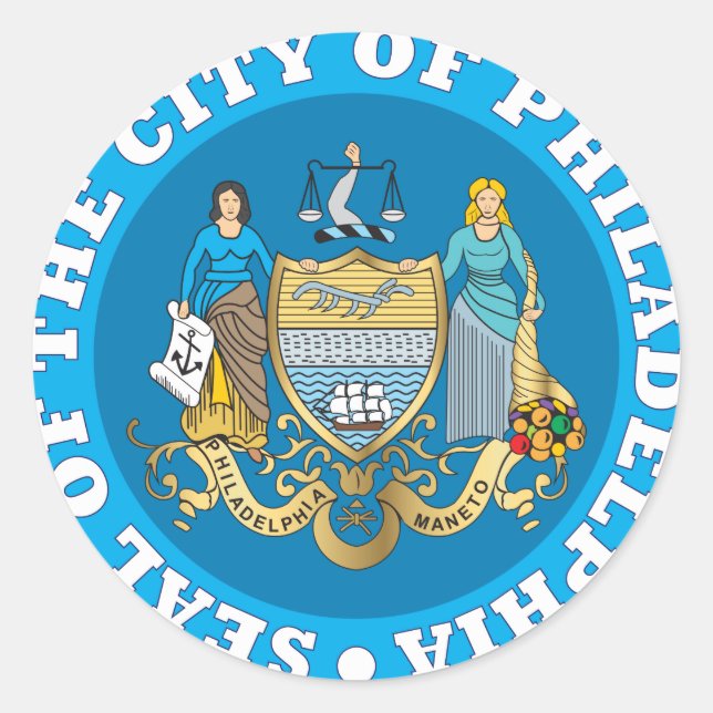 Sello de la ciudad de Filadelfia (Anverso)