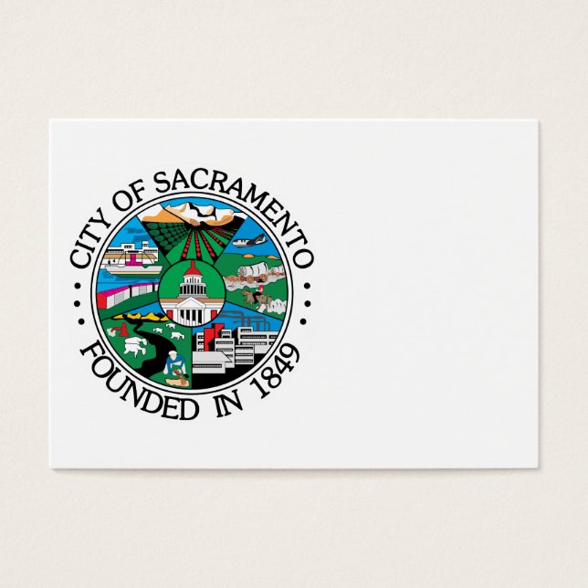 Sello de la ciudad de Sacramento (Frente)