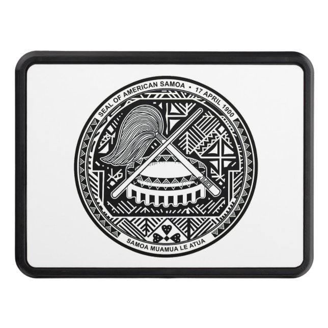 Sello de la cubierta de la hitch de Samoa American (Anverso)