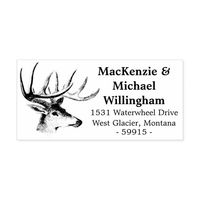 Sello de la dirección de retorno de autoentrada de (Diseño)