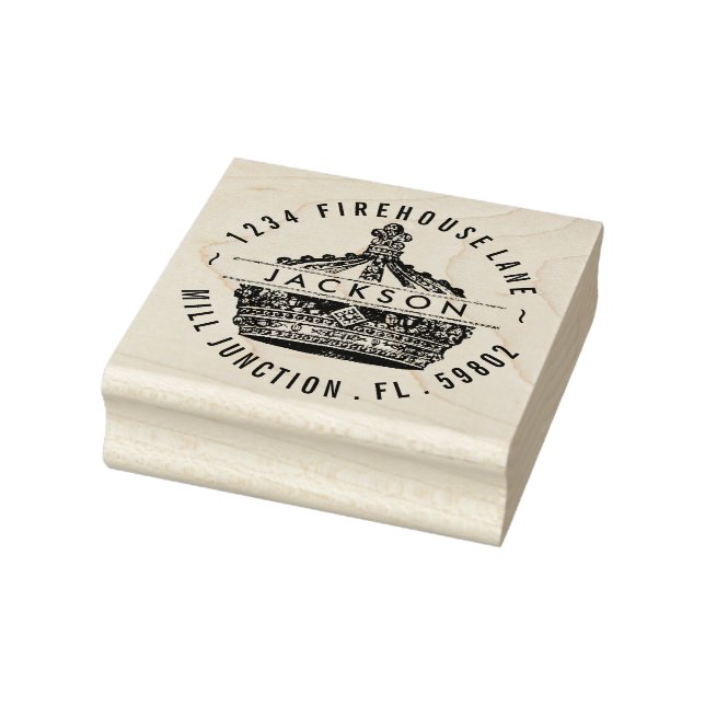 Sello de la dirección de retorno de la corona del  (Sello)