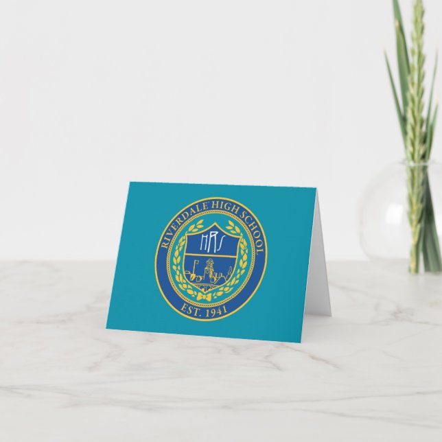 Sello de la escuela secundaria de Riverdale (Anverso)