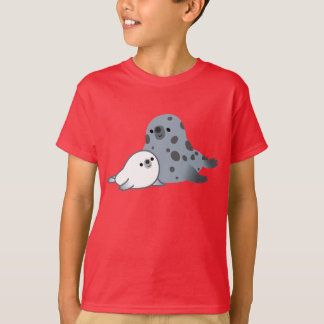 Sello de la madre del dibujo animado y camiseta