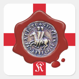 SELLO DE LA PLANTILLA DE KNIGHTS, Monograma de Cer