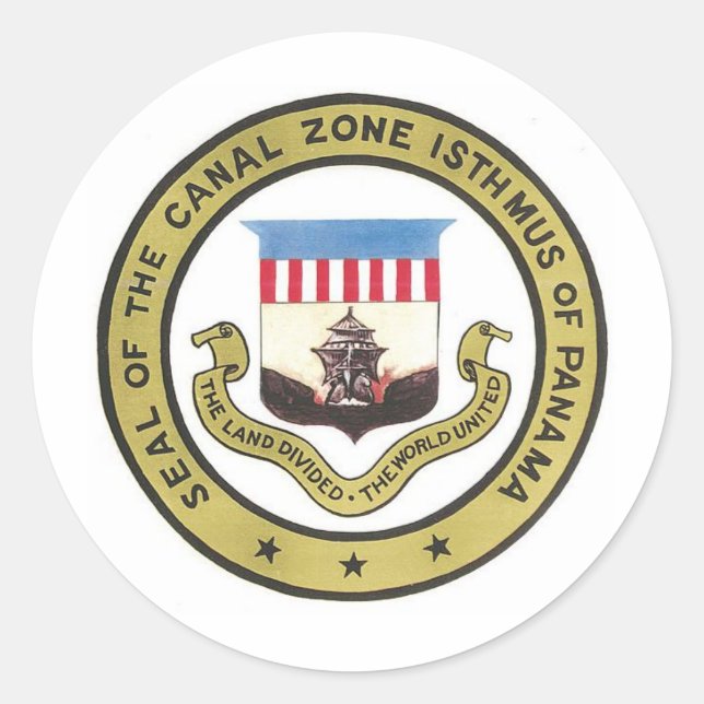 SELLO DE LA ZONA CANAL DE PANAMÁ (Anverso)