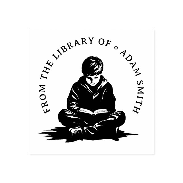 Sello de libro personalizado para niños (Impresión)