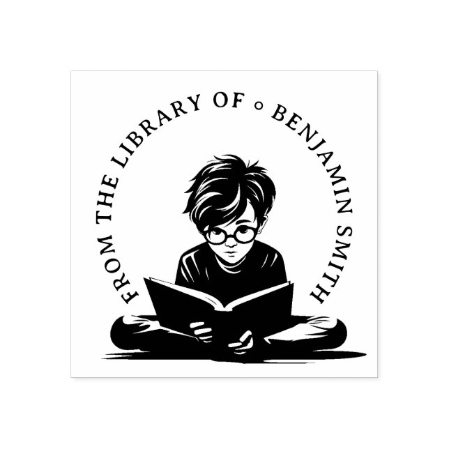 Sello de libro personalizado para niños (Impresión)