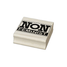 Sello de logo no feminista