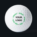 Sello de logotipo personalizado y bolas de golf de<br><div class="desc">Colores y tipos de letra personalizados - Diseñar sus propios sellos personalizados Bolas de golf con su logotipo y Personalizado Diseño profesional Empresa Promoción de bolas de golf - Añadir su logotipo - Imagen - Código fotográfico o QR / Nombre - Compañía / Sitio web - Teléfono - Correo electrónico...</div>