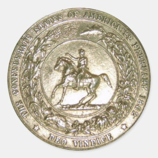 Sello de los Estados Confederados de América Brass