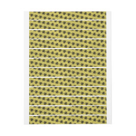 Sello de marca de oro de abejas a prueba de tamper