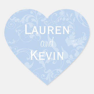 Sello de matrimonio de damasco personalizado