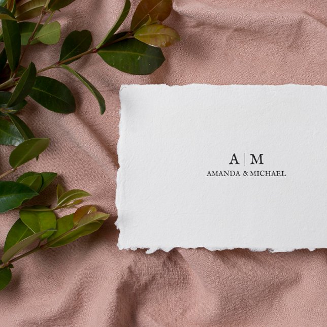 Sello de monograma de casamiento personalizado (Subido por el creador)