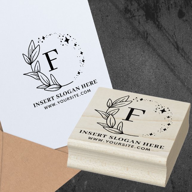 Sello de monograma de empresa personalizado autoen (Subido por el creador)