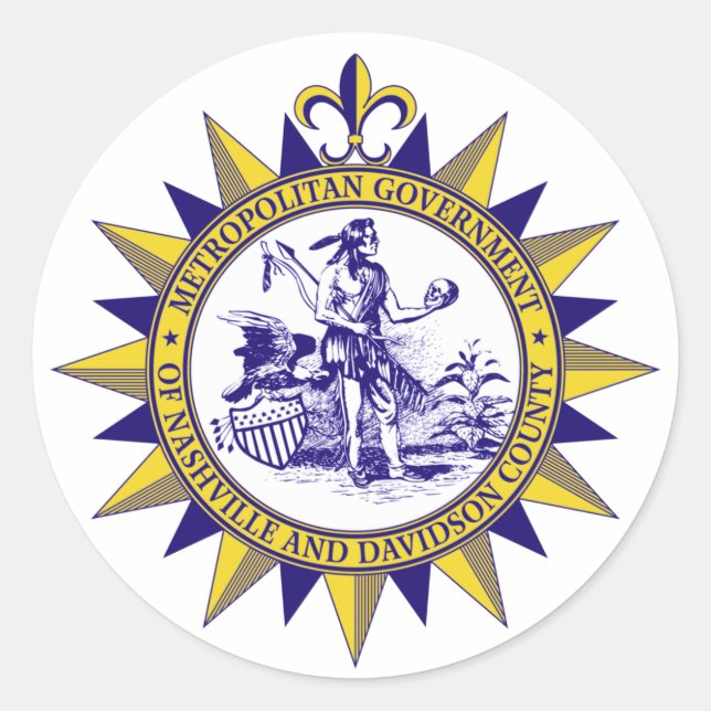 Sello de Nashville, Tennessee (Anverso)