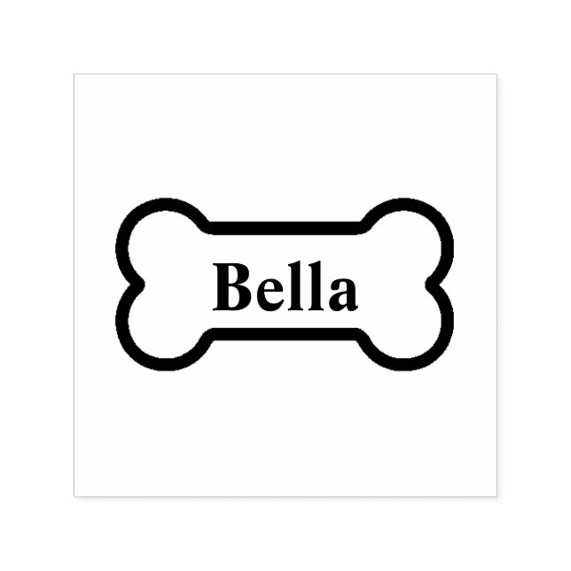 Sello de nombre de perro Mascota de personalizable (Diseño)