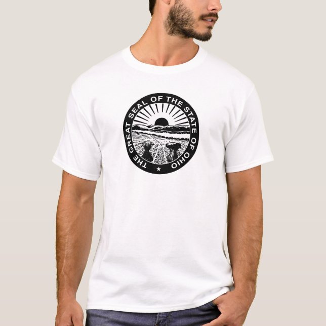 Sello de Ohio, camiseta de la junta estatal estado (Anverso)