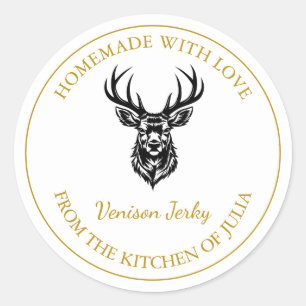 Sello de oro casero Venison Jerky