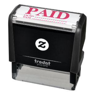 Sello de Pago con Tinta Automático