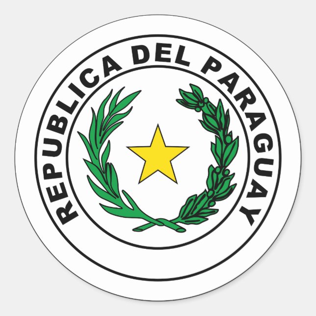 Sello de Paraguay (Anverso)