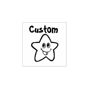 Sello de personalizable del profesor - Estrella Pe