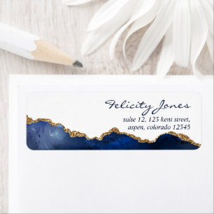 Sello de Piedra Preciosa de la Marina y el Agate d