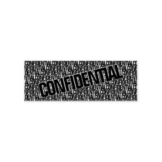Sello de privacidad confidencial