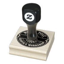 Sello de regalo de Navidades de Santa Mail