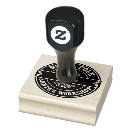 Sello de regalo de Navidades de Santa Mail