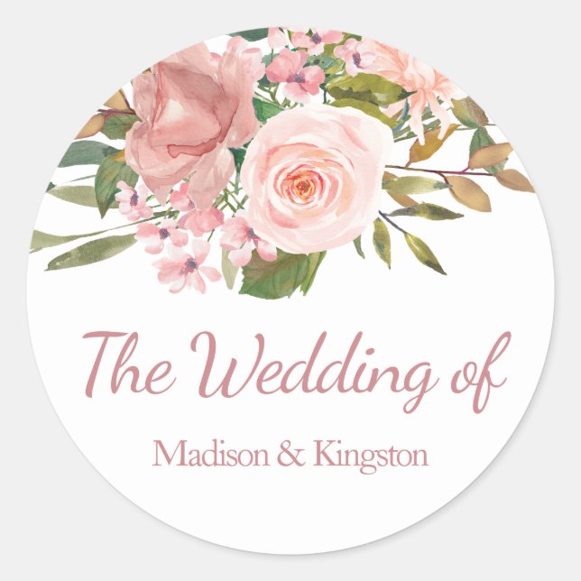 Sello de Rosa de oro y flores de Rubor (Anverso)