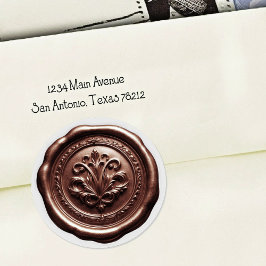 Sello de Sobre de Cera Falsa Estilo 4 Chocolate co