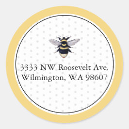 Sello de Sobre de Dirección de Retorno Clásico Ama