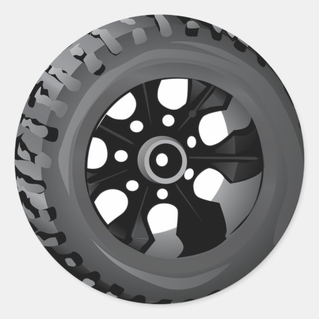 Sello de sobre de neumático de tractor (Anverso)