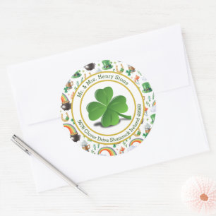 Sello de Sobre del Día de San Patricio