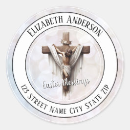 Sello de Sobre Esperanza Radiante en la Cruz