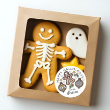 Sello de Sobre Navideño de Halloween Lindo y Acoge