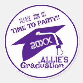 Sello de Sobre para Fiesta de Graduación 