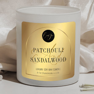 Sello de Velas de Embalaje con Logotipo Elegante G