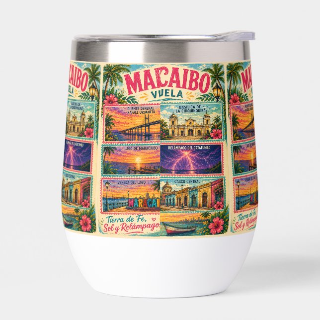 Sello de Venezuela Maracaibo Estado Zulia Tropical (Izquierdo)