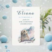 Sello de vibraciones de invierno - Tarjeta de invi