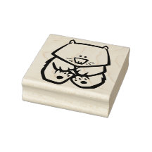 Sello de Wombat Wood Art