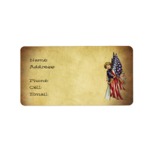 sello del birdcage del vintage