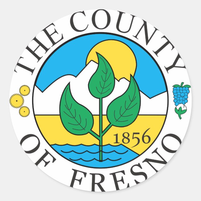 Sello del condado de Fresno (Anverso)