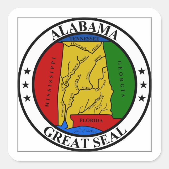 Sello del estado de Alabama (Anverso)