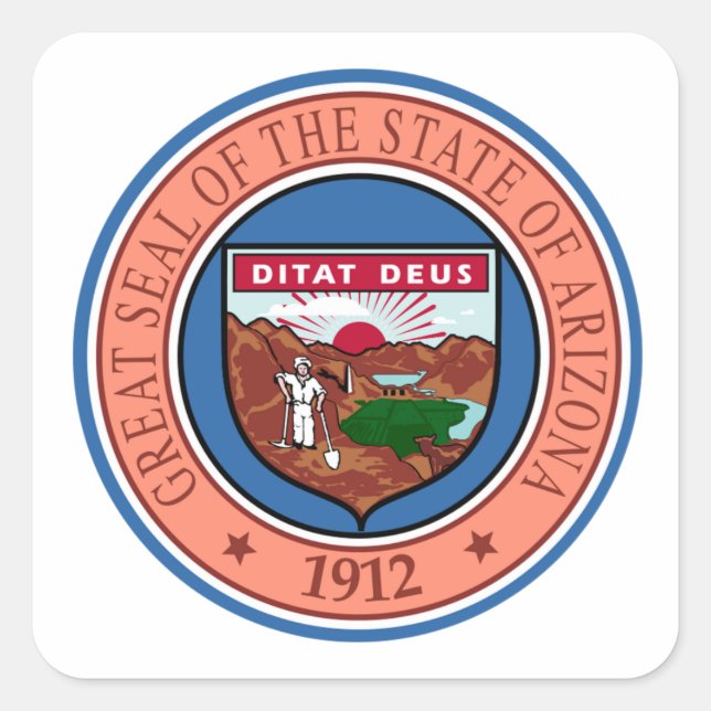 Sello del estado de Arizona (Anverso)