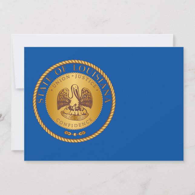 Sello del estado de Louisiana (Anverso)